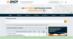 Desktop Screenshot of contrataciones.gov.py